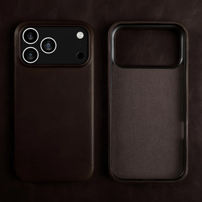 Retro for IPhone 18 Pro Max 17Pro 15 14 13 12 11 Case Luxury Genuine Leather