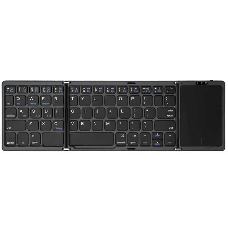 3-Folding Keyboard Mini Wireless Keyboard