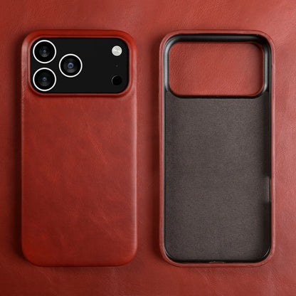 Retro for IPhone 18 Pro Max 17Pro 15 14 13 12 11 Case Luxury Genuine Leather