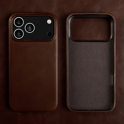 Retro for IPhone 18 Pro Max 17Pro 15 14 13 12 11 Case Luxury Genuine Leather