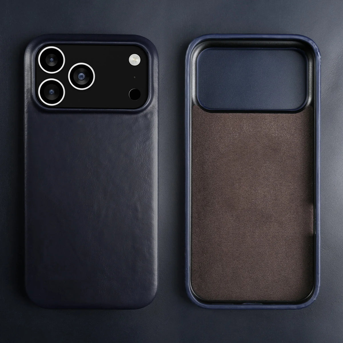 Retro for IPhone 18 Pro Max 17Pro 15 14 13 12 11 Case Luxury Genuine Leather