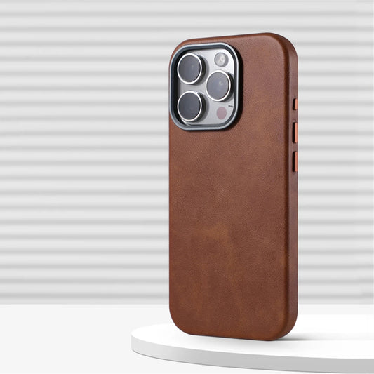 Luxury Business Retro Leather Magnetic Case For iPhone 18 17 Pro Max 16 Plus 15 14 13