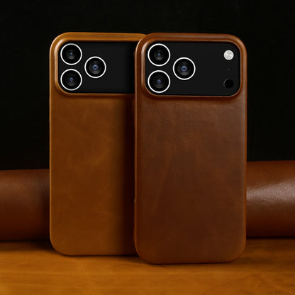 Retro for IPhone 18 Pro Max 17Pro 15 14 13 12 11 Case Luxury Genuine Leather