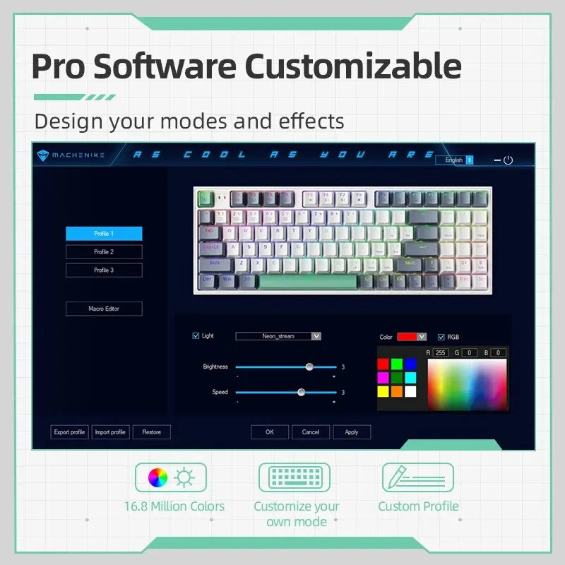 Mechanical Keyboard Wired Gaming Keyboard