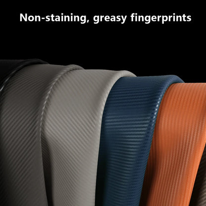 Carbon Fiber Weave Pattern Genuine Leather Case for IPhone 18,17,16,15,14 pro max