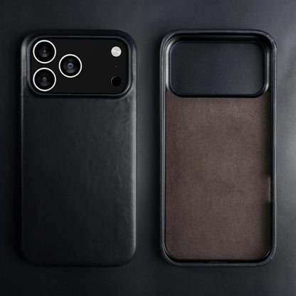 Retro for IPhone 18 Pro Max 17Pro 15 14 13 12 11 Case Luxury Genuine Leather